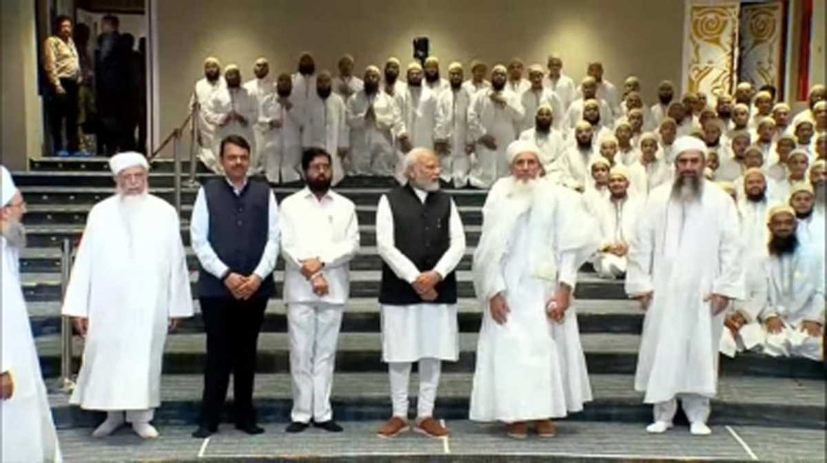 प्रधानमंत्री ने प्रगति, राष्ट्र निर्माण में दाऊदी बोहरा के योगदान की सराहना की